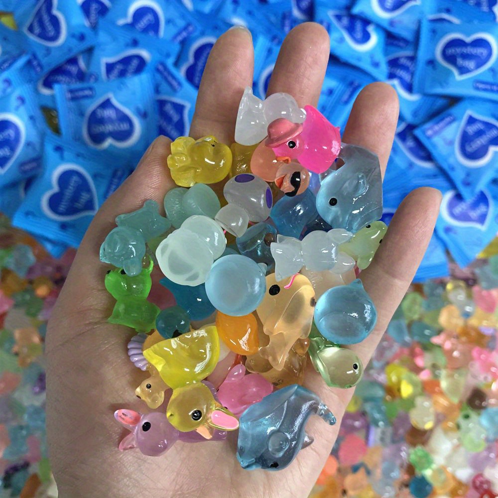 Resin Dye Opaque - 32 шт. случайные неразъемные гелевые бусины