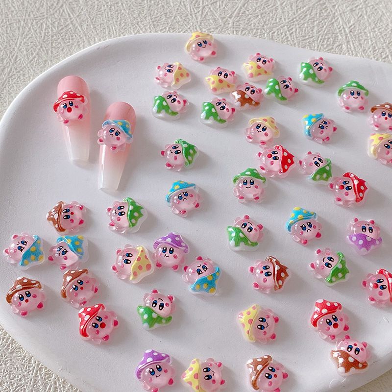 Resin Art Decor - 2/10/20 шт. 3D-украшения для ногтей в