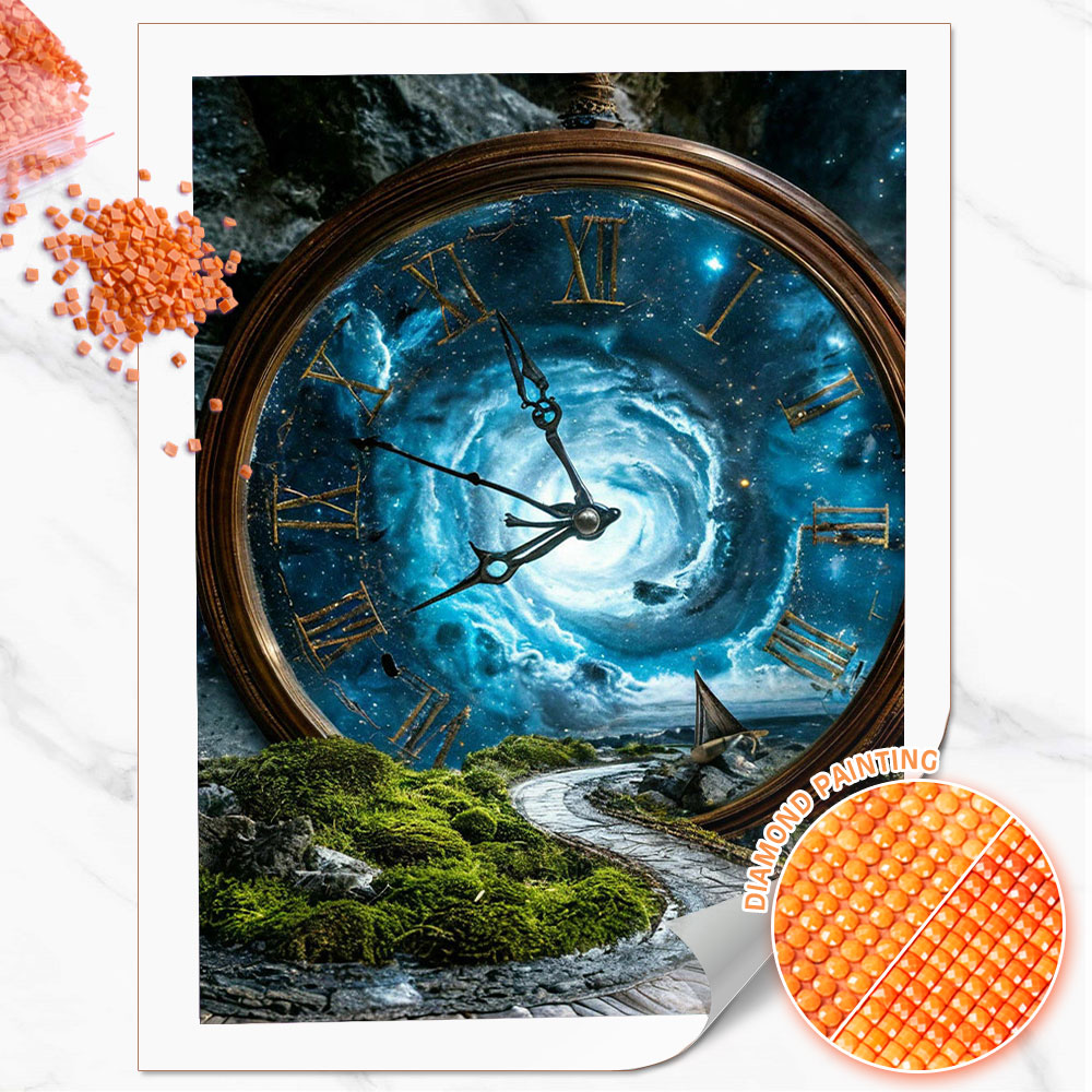 Resin Art Watch - Хуакан Алмазная мозаика с полными квадратными