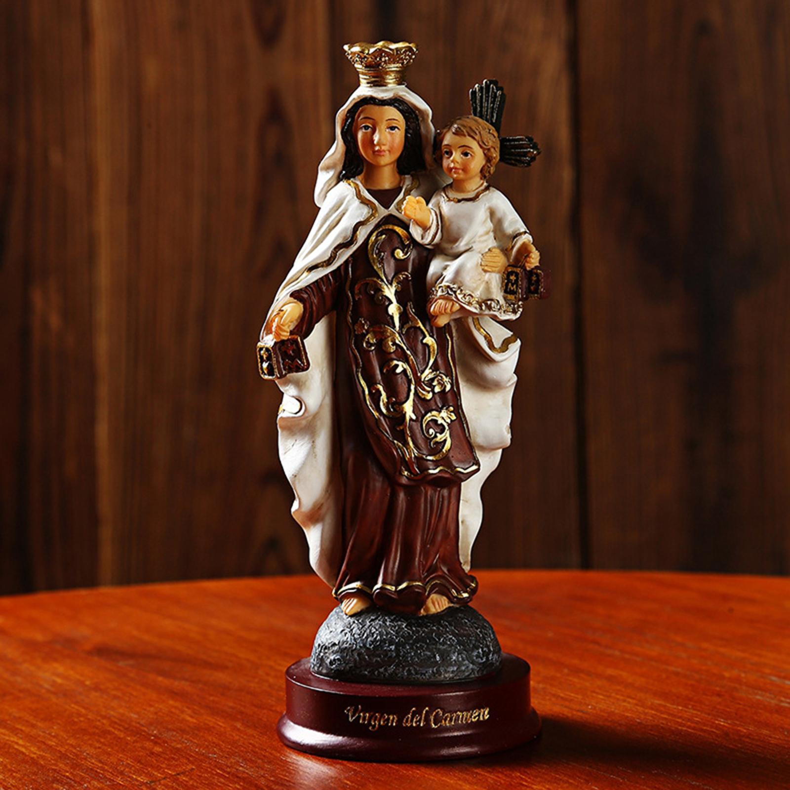 Resin Art Mary - Религиозная статуэтка из смолы: Дева Мария,