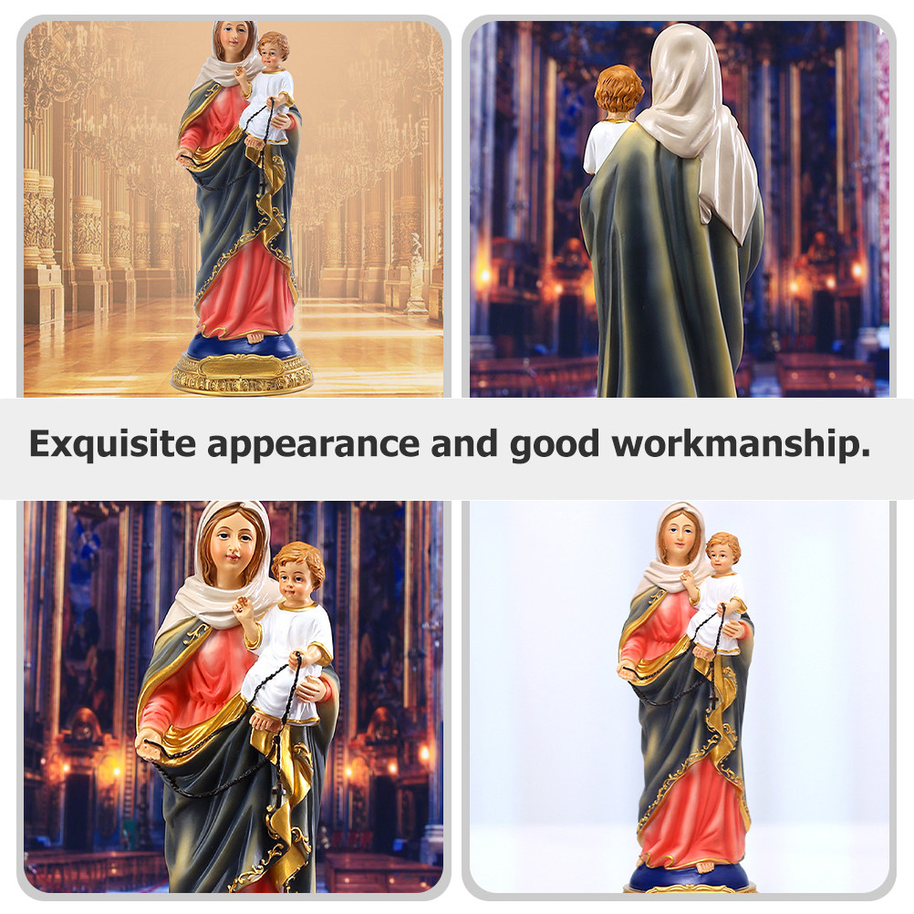 Resin Art Mary - Статуэтка Девы Марии из смолы, религиозное