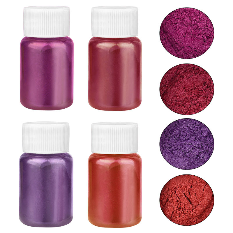 Набор из 4 цветов перламутровы – обзор и цена Resin Dye Opaque