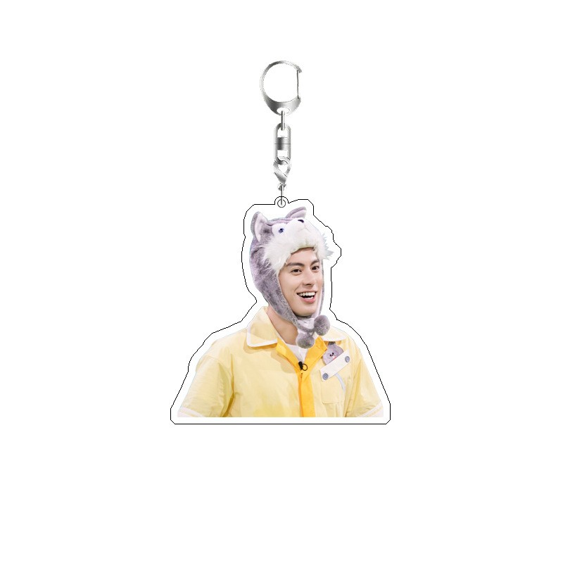 Брелок с Диланом Ваном: милый  – обзор и цена Resin Art Hanging
