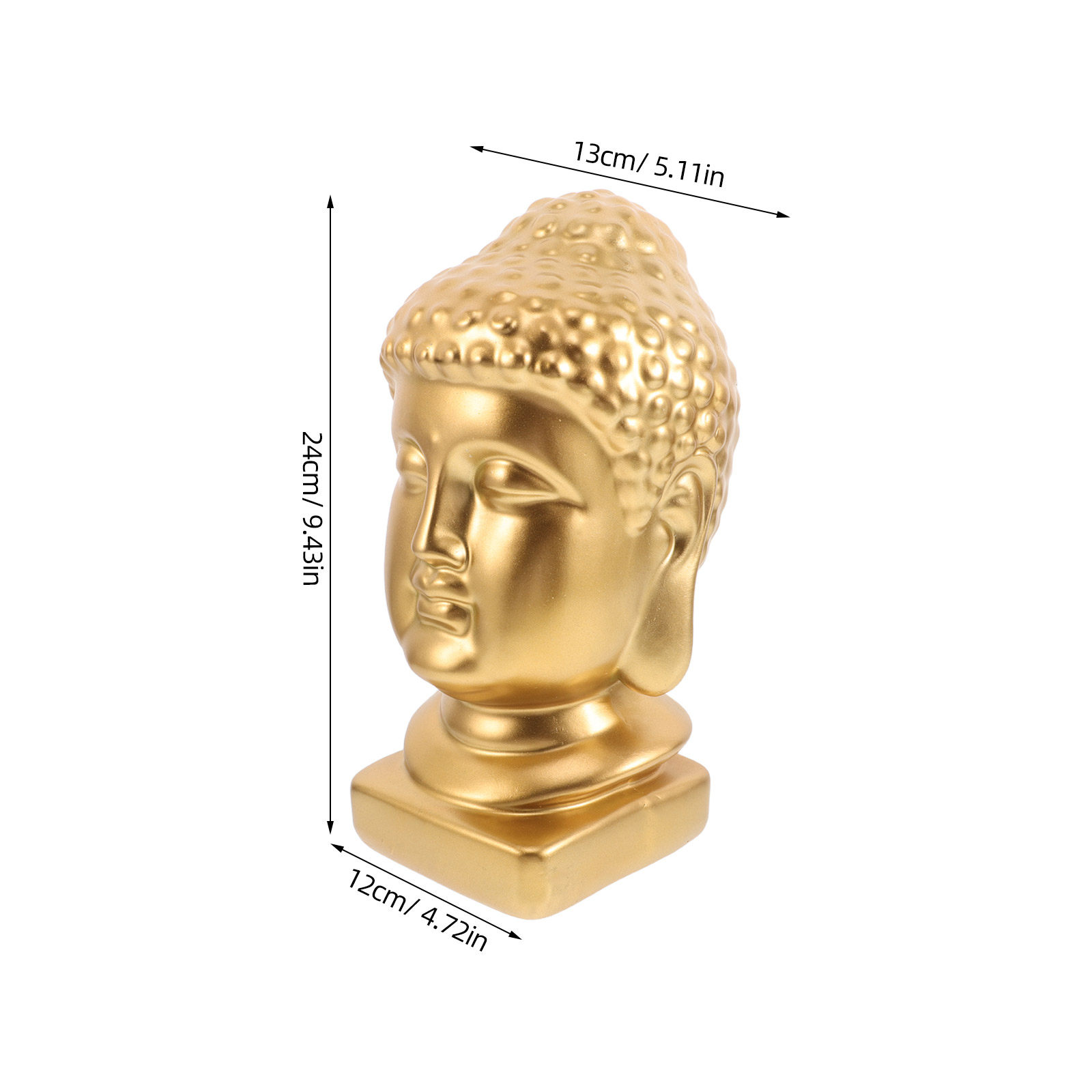 Статуэтка головы Будды из смол – обзор и цена Resin Art Decor