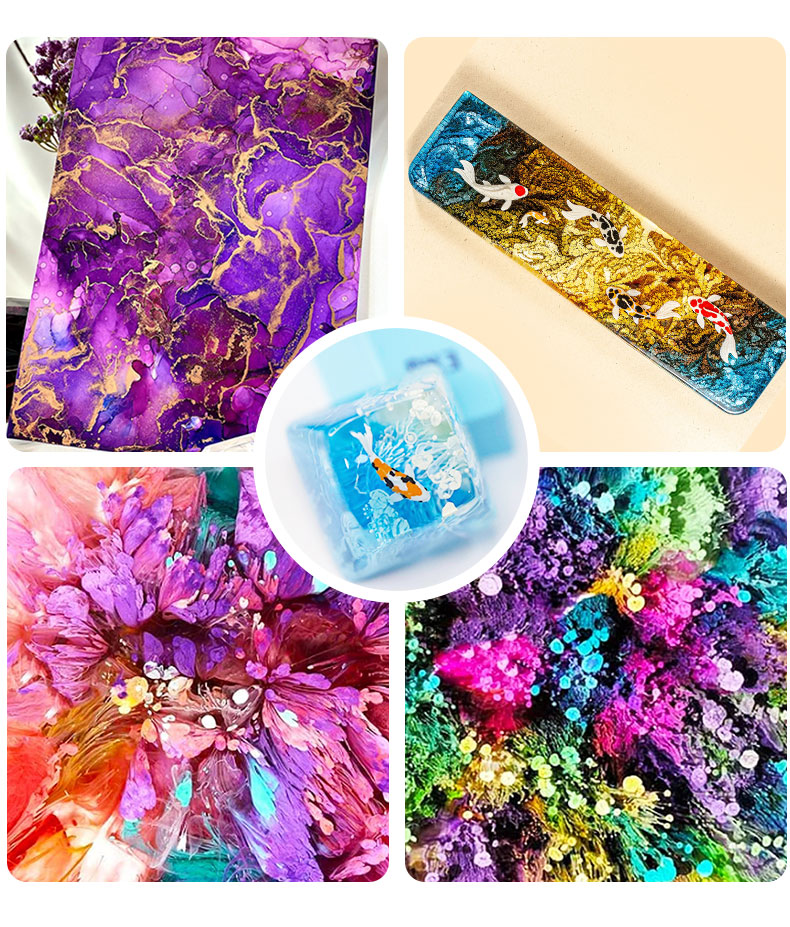 10 мл спиртовые чернила, худож – обзор и цена Resin Dye Opaque