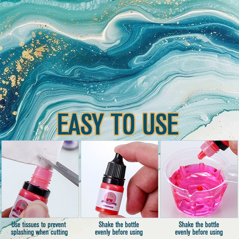 Цветной пигмент из эпоксидной  – обзор и цена Resin Dye Opaque
