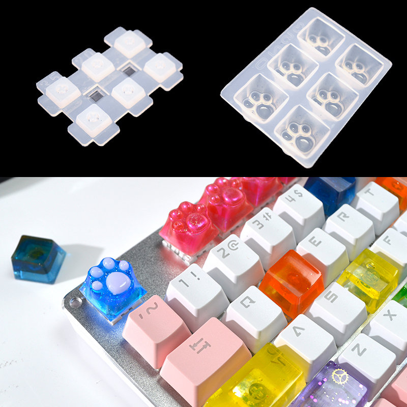 Форма для ключей, силиконовая  – обзор и цена Resin Art Equipment