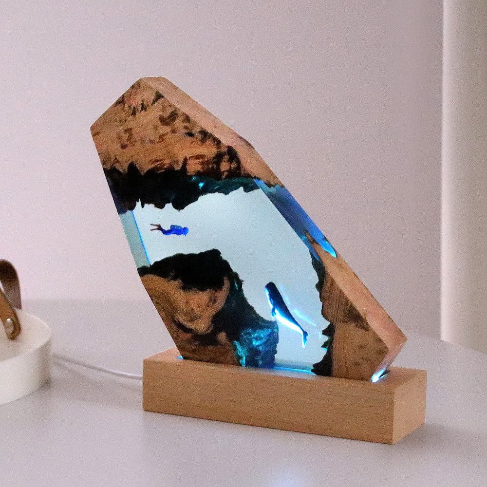 Новая подводная фигурка дайвер – обзор и цена Resin Art Wedding Gift