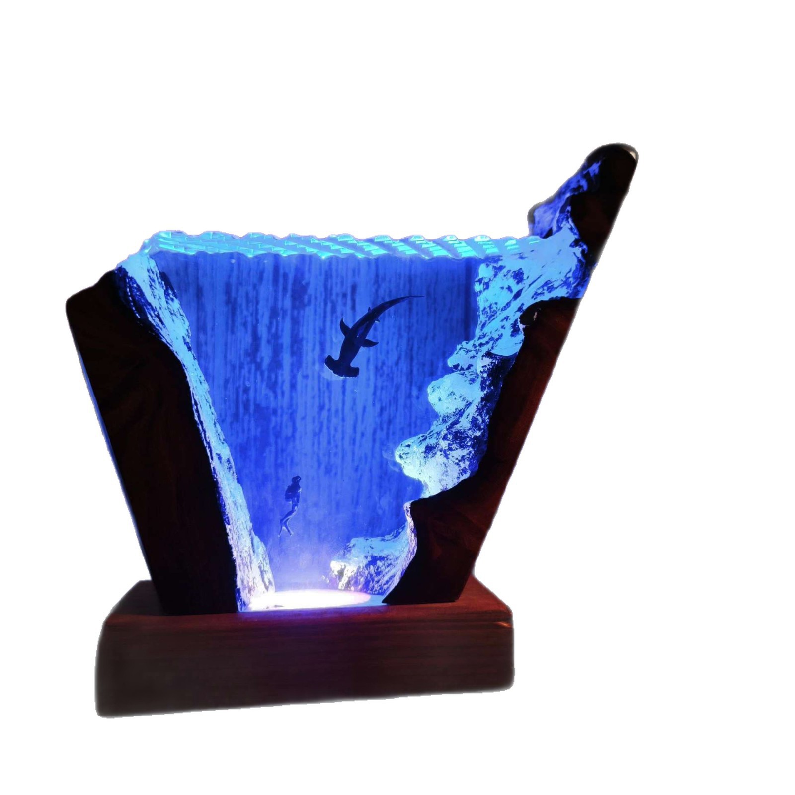 6 * 4-дюймовый светящийся деко – обзор и цена Resin Art Wedding Gift