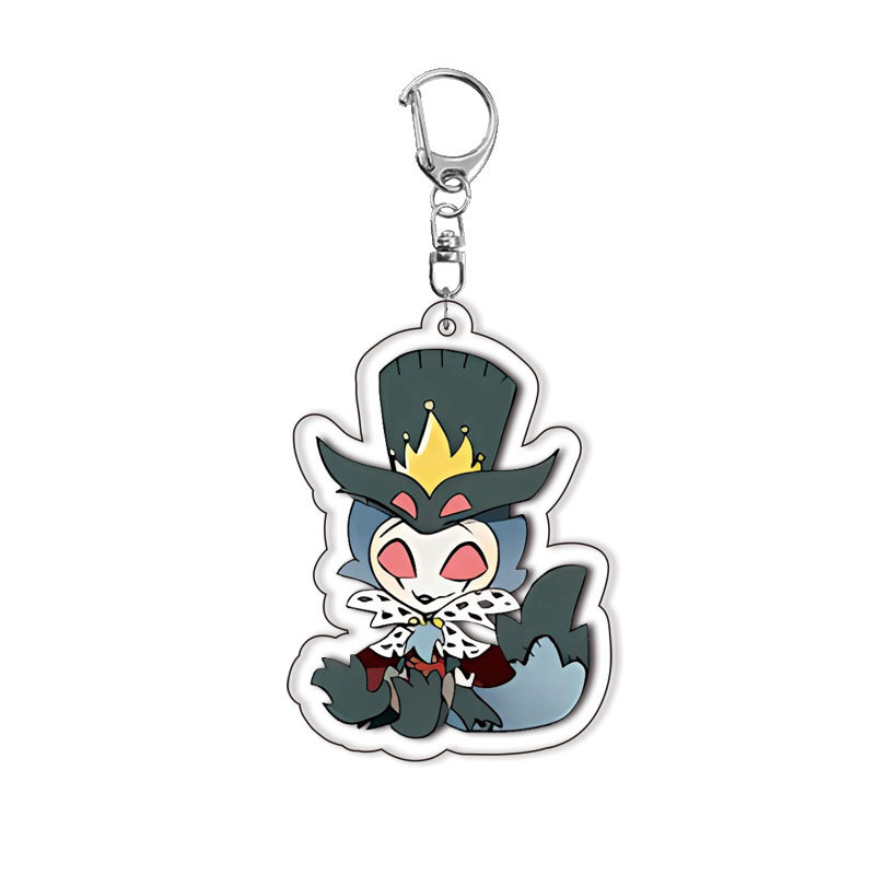 Новые акриловые брелоки Hazbin – обзор и цена Resin Art Hanging
