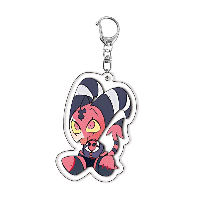 Новые акриловые брелоки Hazbin – обзор и цена Resin Art Hanging