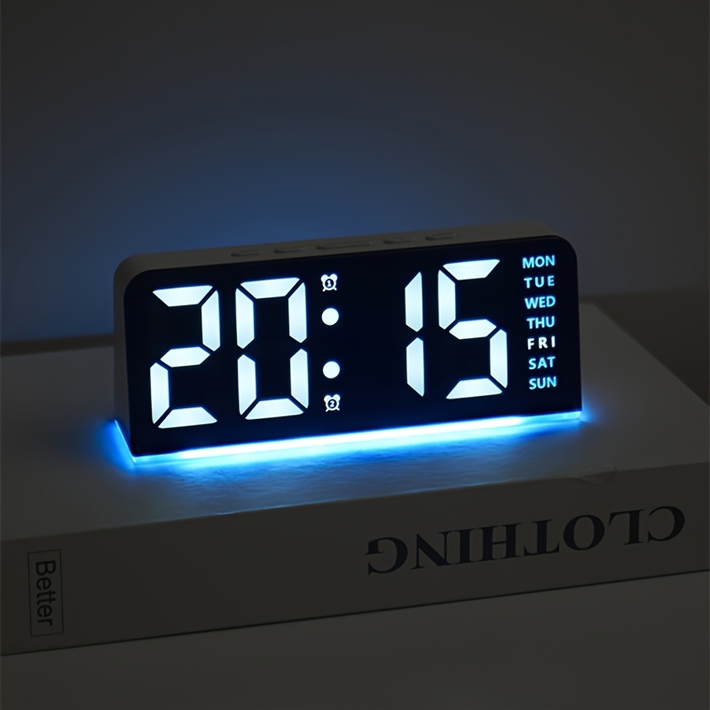 Цифровой светодиодный будильни – обзор и цена Resin Art Watch