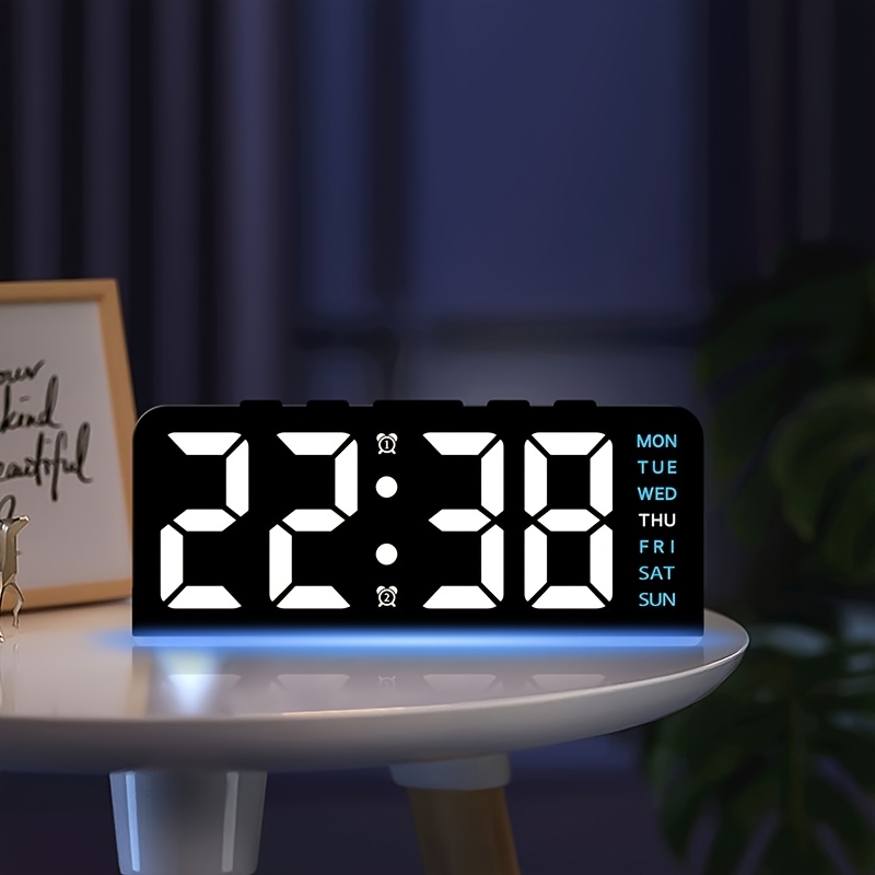 Цифровой светодиодный будильни – обзор и цена Resin Art Watch
