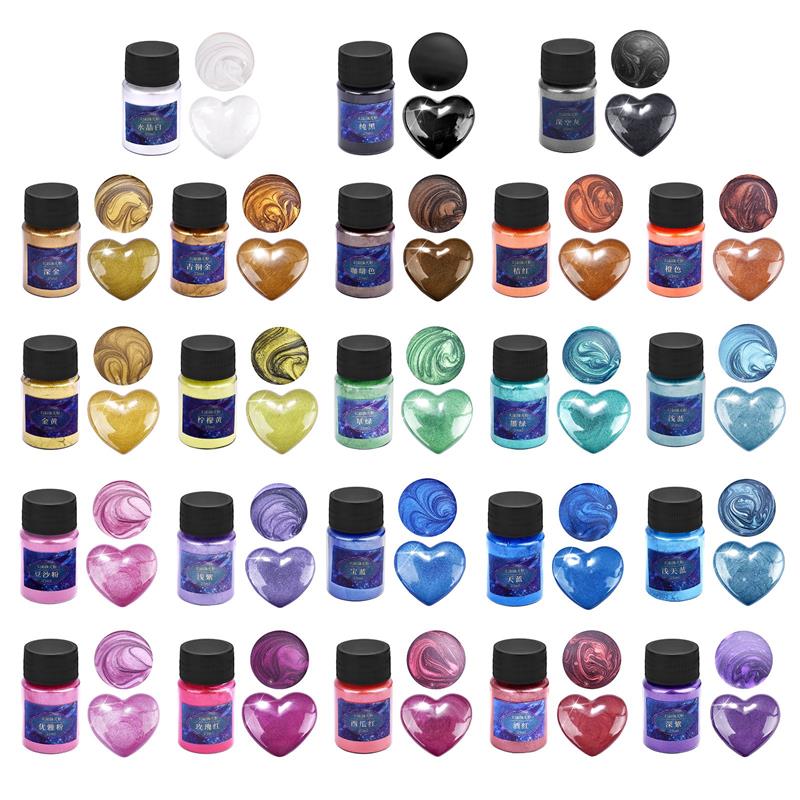 Эпоксидная смола 24 цвета, кра – обзор и цена Resin Dye Opaque