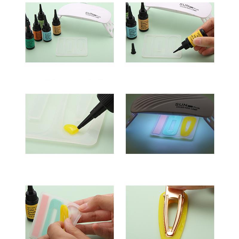 29 цветов УФ-клей из эпоксидно – обзор и цена Resin Dye Opaque